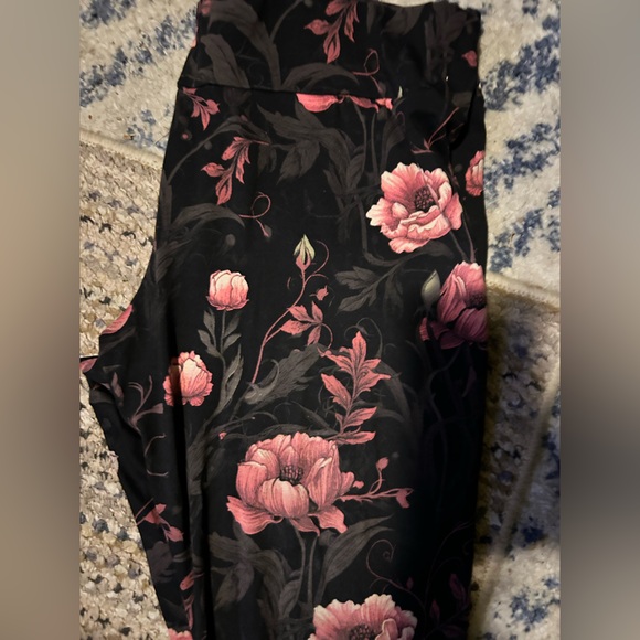 Killstar Pants - KILLSTAR COTTAGE CORE XL FLORAL DARK GARDEN FAIRY LEGGINGS